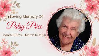 Celebrating the Life of Patsy Price