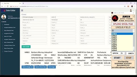 Form Filling Auto Typer Software For Data Editar Form Filling Project