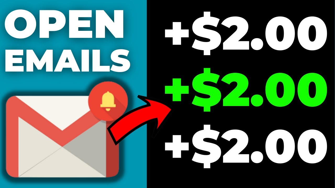 Get Paid To Open Emails ($2.00 Per Email) | Make Money Online 2023
