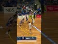 Hayden Jones down the lane for the dunk!