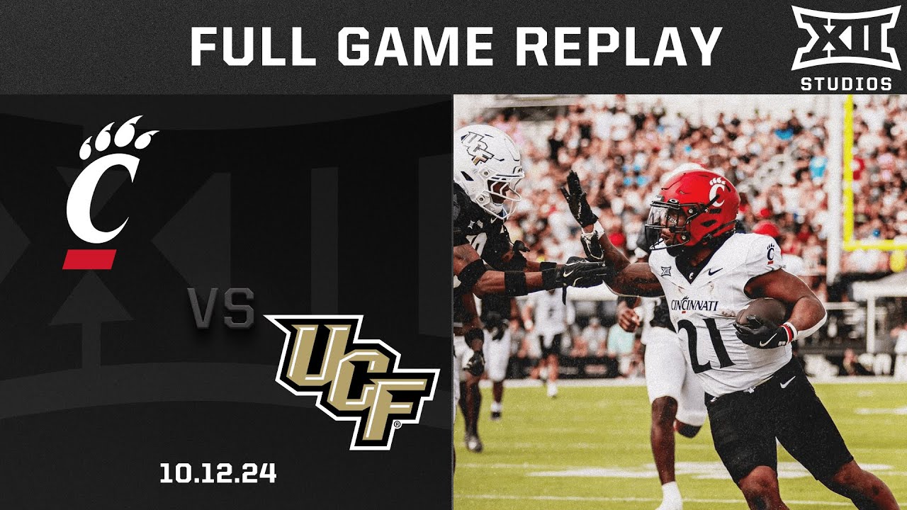 Cincinnati vs. UCF (10.12.24) Full Game Replay | Big 12 Football