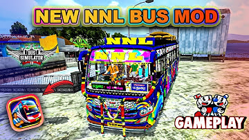 NNL BS6 private bus mod 🤩 |  Bus Simulator Indonesia | NNL Bus Gameplay #Bussid #nnl #bus #mod
