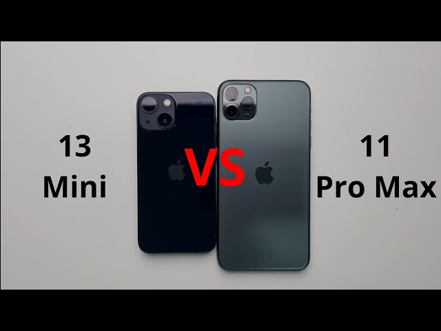 Iphone 13 Mini vs Iphone 11 Pro Max Comparison Speed Test - YouTube