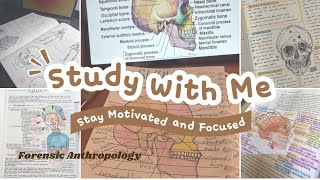 ☕ Late Night Study With Me | Forensic Science Notes & Revision #StudyWithMe #ForensicScience