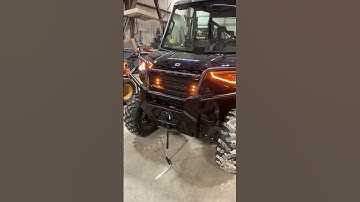MCS Adventures street legal kit Turn signal install on a 23’ Polaris Ranger XP 1000