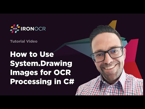 How to Use System Drawing Images for OCR Processing in C# | IronOCR