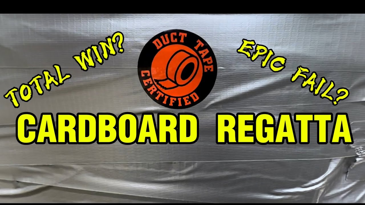 CARDBOARD BOAT RACE!!