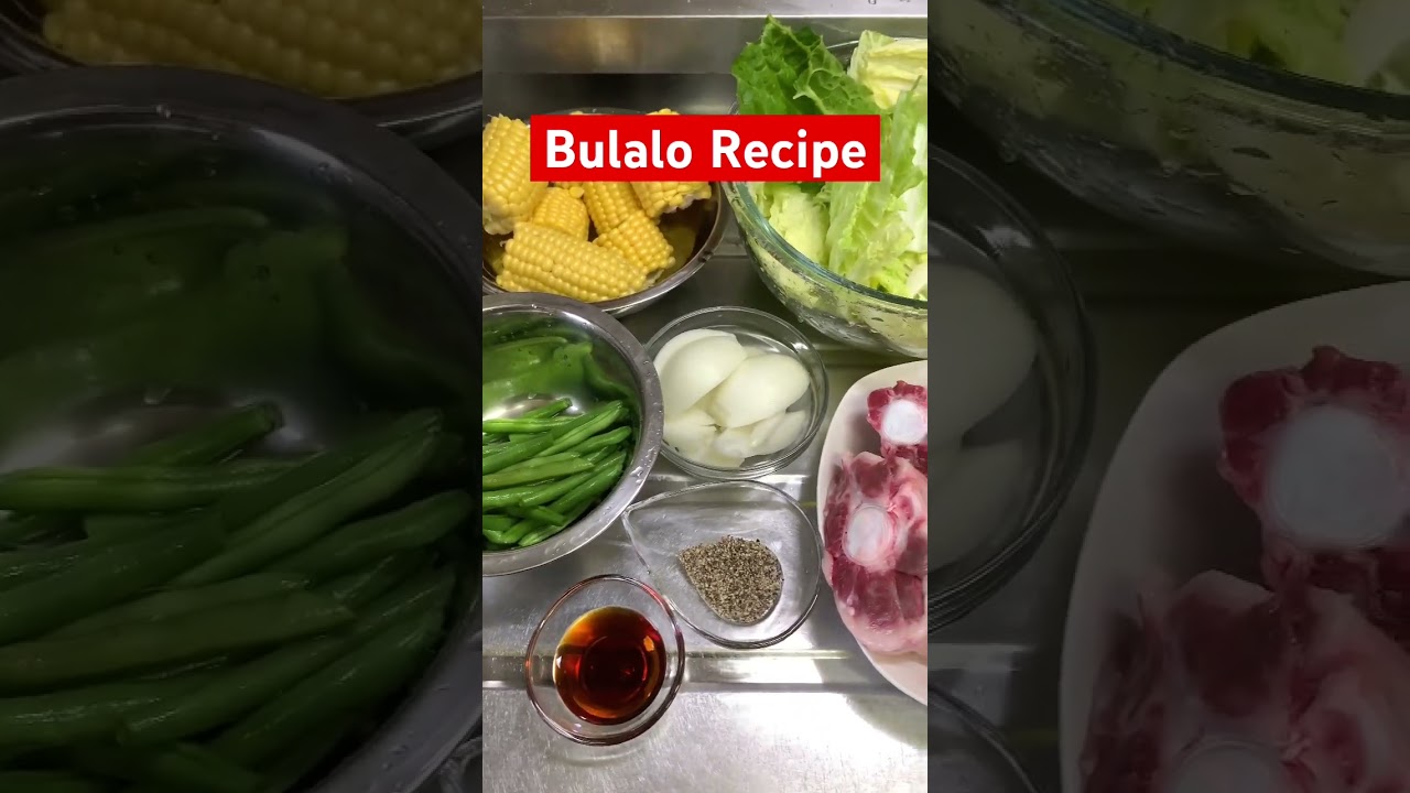 Bulalo Recipe 