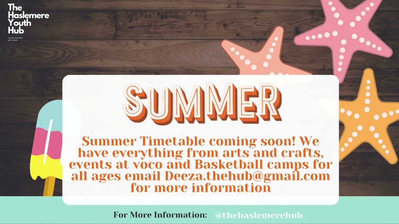 SUMMER HOLIDAYS 2025