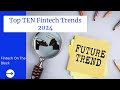 Top 10 Finance Trends of 2024! Future of Finance | Game-Changing Fintech Trends!