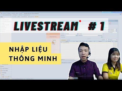 LIVESTREAM # 1 | Chia sẻ thủ thuật nhập liệu thông minh, đầy đủ trên phần mềm MISA SME