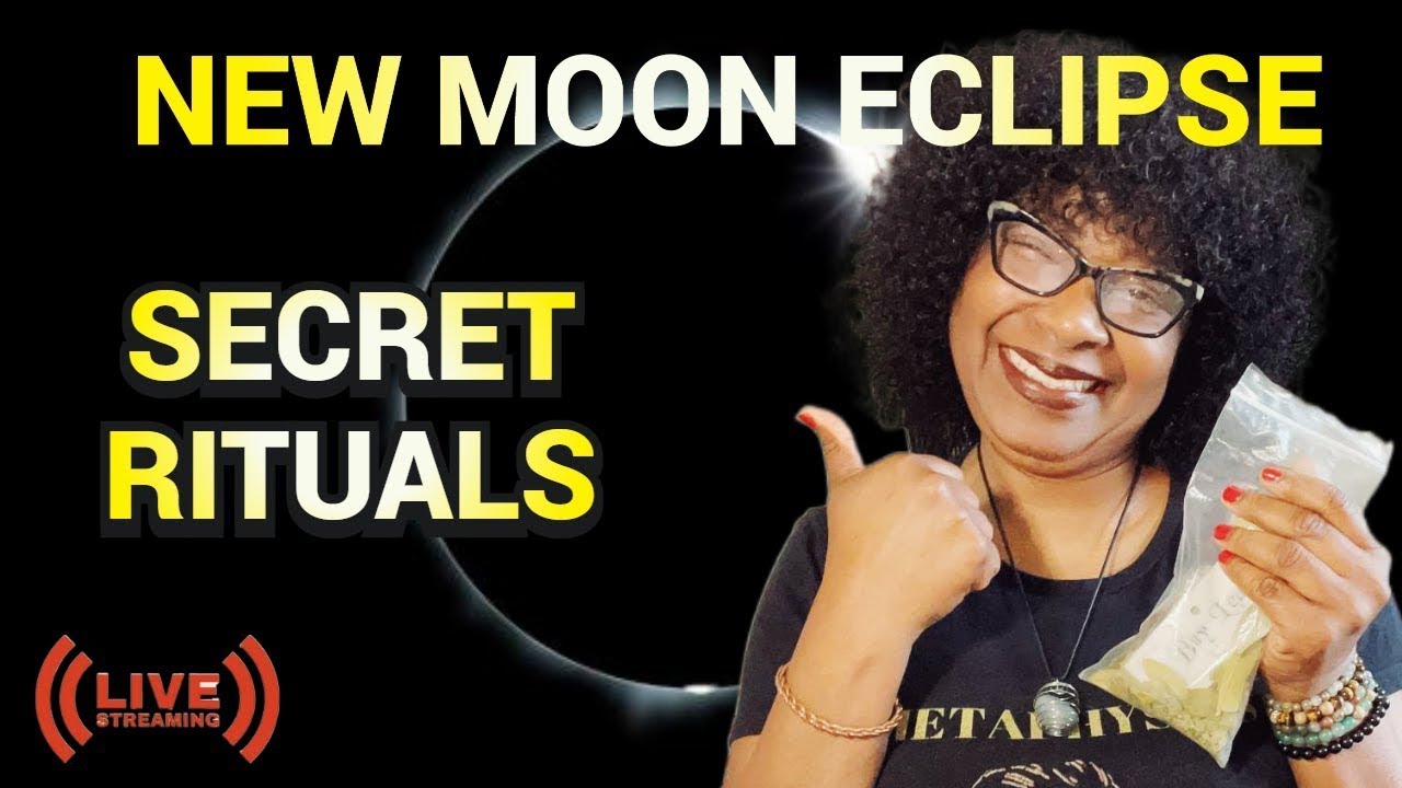 Try These Rituals During The NEW MOON ECLIPSE April 2023 - YouTube