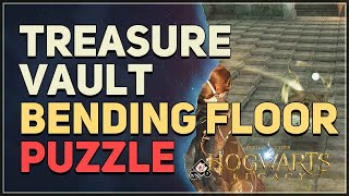 Treasure Vault Bending Floor Puzzle Hogwarts Legacy