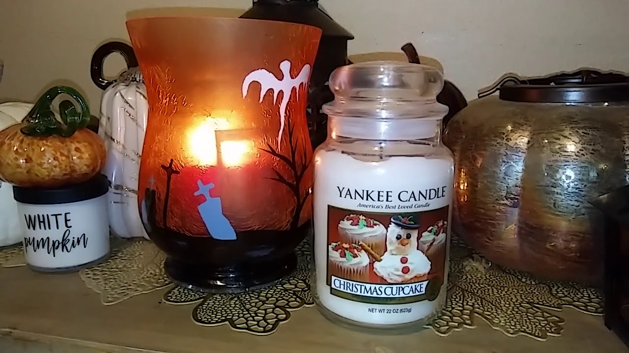 Christmas Cupcake Yankee Candle Review Fall 2018 Youtube