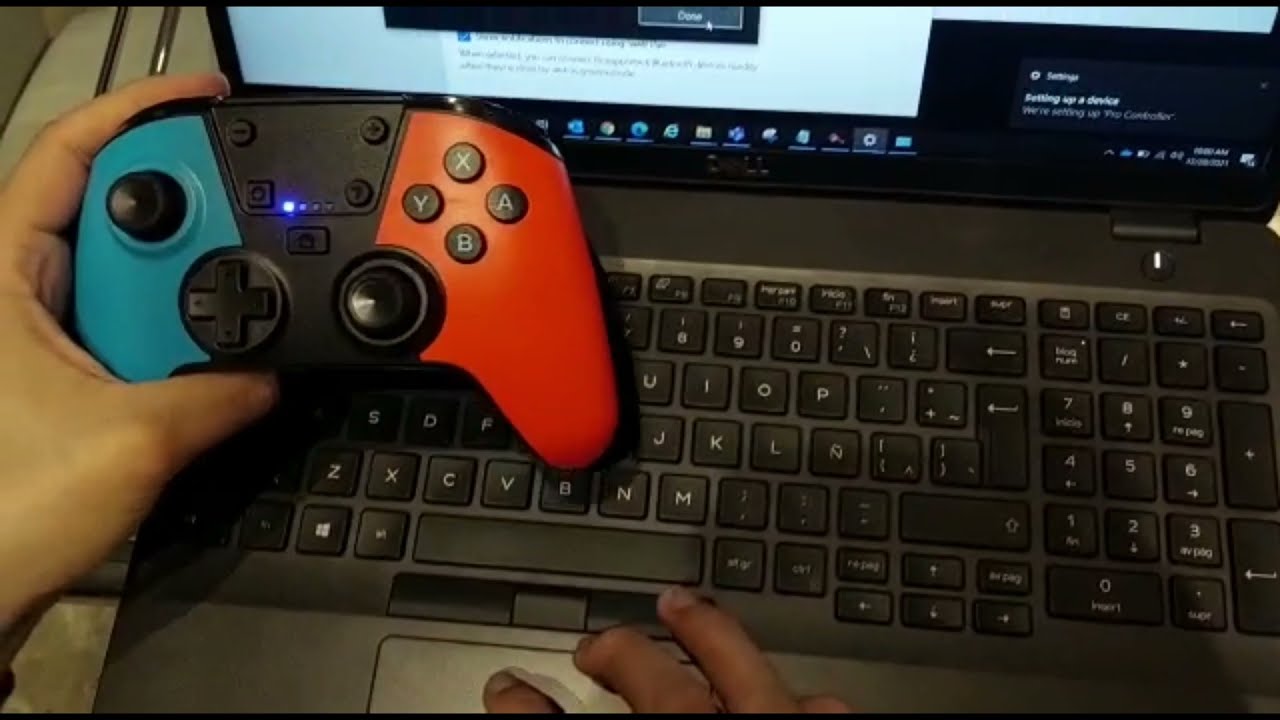 🎮🕹️Cómo conectar mando SW-11 / SW-12A SEISA a la PC vía Bluetooth ...