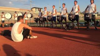 Blue Devils Drumline 2015 Accent Tap