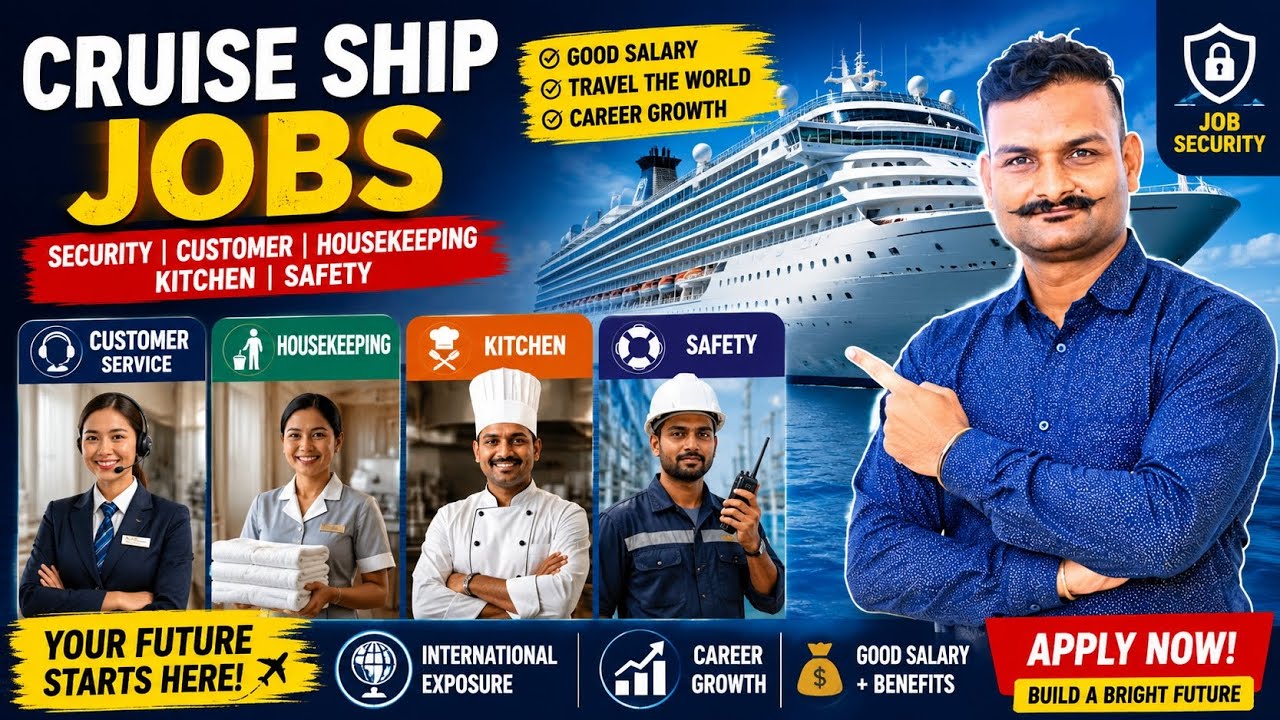 Cruise Ship Jobs 2026 | Royal Caribbean Cruise Ship Recruitment 2026 ...