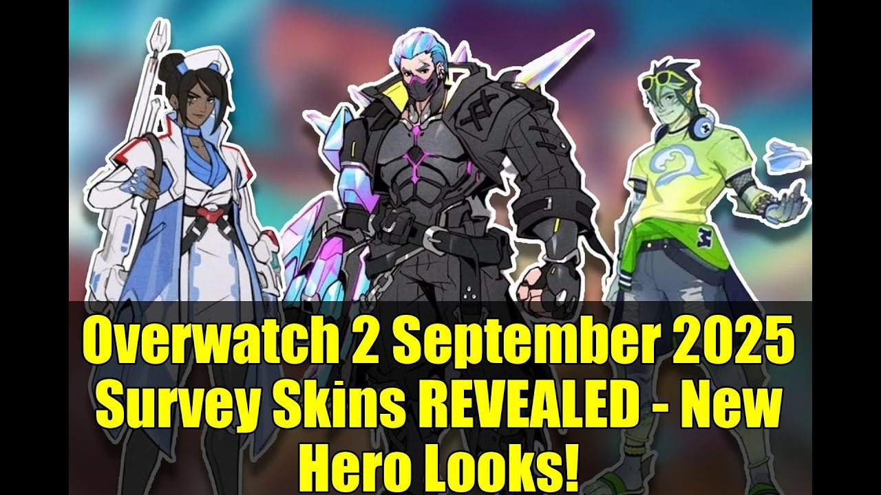 Overwatch 2 September 2025 Survey Skins REVEALED - New Hero Looks!