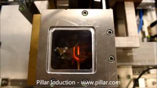 Pillar Induction Dual Table Brazing Machine