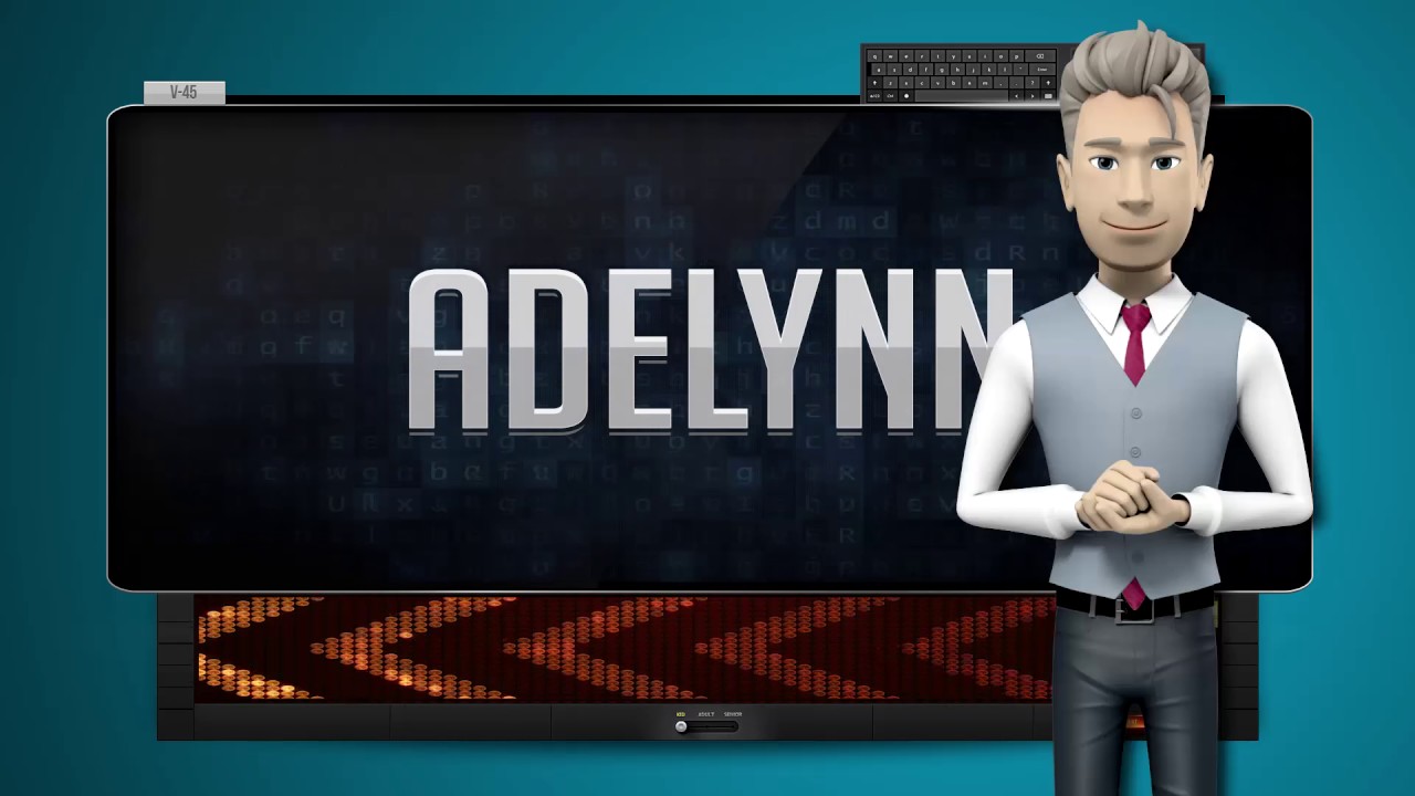 ADELYNN - How to say it Backwards