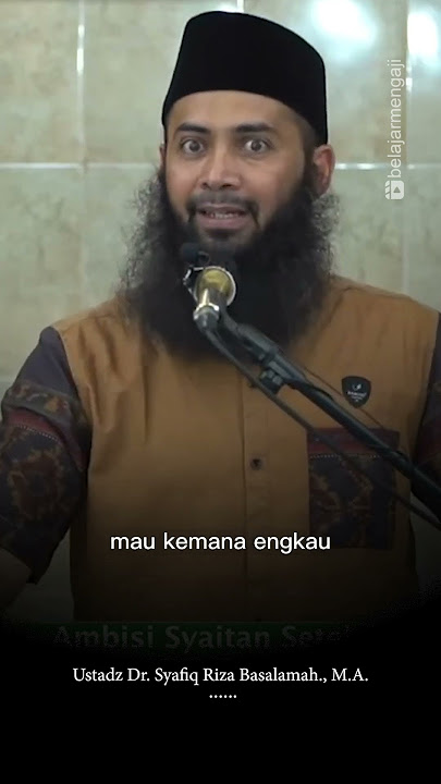 BAGAIMANA ALLAH MENJAGA NABI YUSUF DARI GODAAN WANITA - Ustadz Dr. Syafiq Riza Basalamah., M.A.