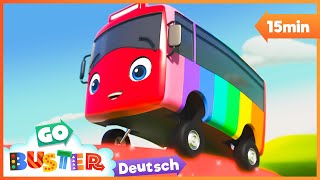 Buster im Farbenland | Go Buster Deutsch | Kinderlieder | Cartoons für Kinder