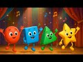 أغنية الأشكال لتعلم الإنجليزية Fun Shapes Dance To Learn English For Kids