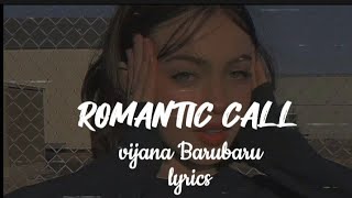 Vijana Barubaru _ Romantic call lyrics video
