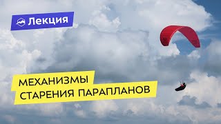 Механизмы старения и потери ЛТХ крыльев. Оценка лётной годности парапланов