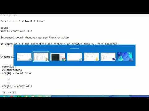 Program to find Pangram | Tamil Explanation | Wisdom Overflow