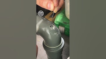 Plumbers, Learn This Trick! A Hack with Super Glue and Baking Soda