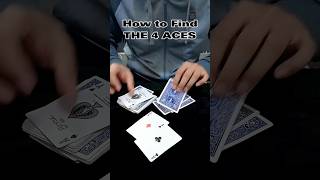 HOW TO FIND THE 4 ACES! | #shorts #viral #magic