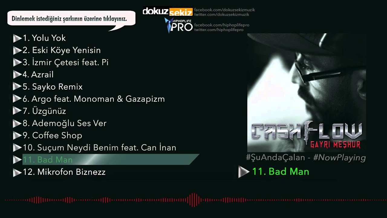 Cash Flow- Bad Man (Official Audio)