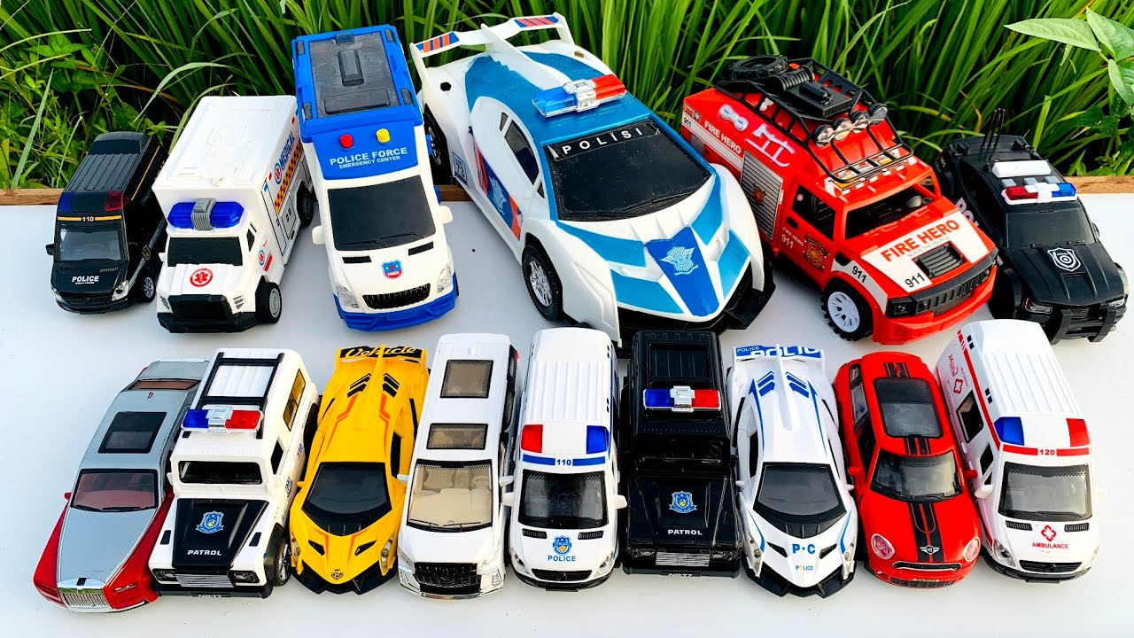 Mobil Mobilan Truk Oleng, Mobil Ambulan Emergency, Mobil Polisi, Mobil Damkar, Mobil Balap #7670