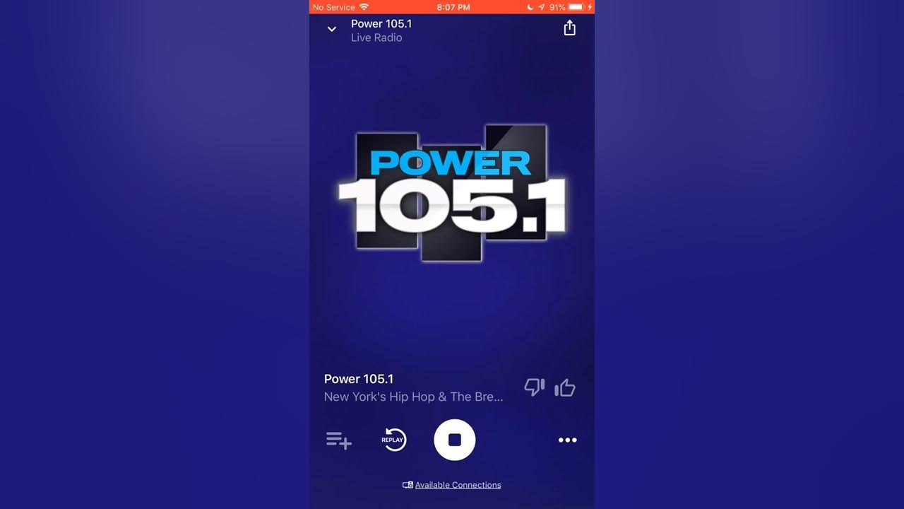 Wwpr fm new york ny power 105 1 5 9 22 8 00 pm youtube