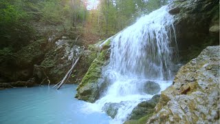 12 HOURS! Eliminate Stress to Sleep in 3 Minutes with this Powerful Waterfall - Nature Sounds
