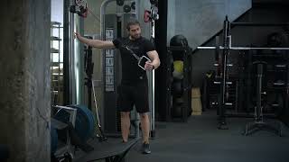 Cable Single Arm Push-Down