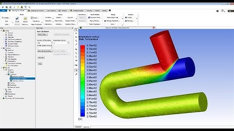 Heat Transfer through a 3D Pipe | ANSYS Workbench Tutorial