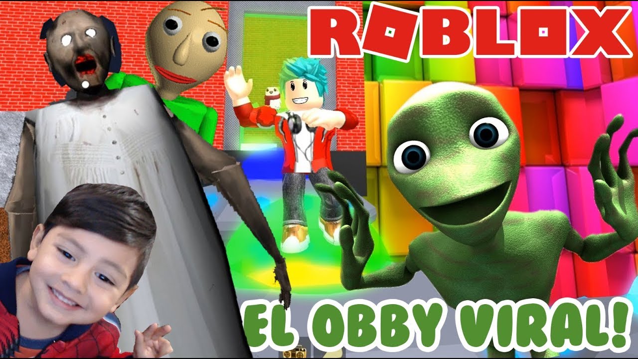Dame Tu Cosita Con Granny Y Baldi Escape Roblox Obby Juegos Youtube - escape de casa malbada roblox