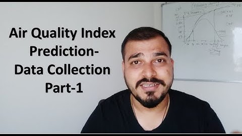 Air Quality Index Prediction- Data Collection Part 1