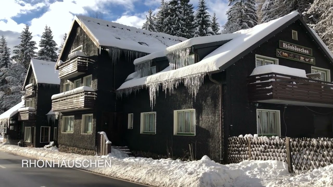 WINTERTRAUM in der Rhön |  Gibitzenhöhe - Rhönhäuschen -Schwedenschanze
