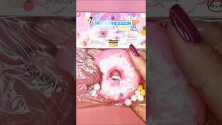 The Cutest Pink Donut Squishy Ever! 🍩💖 ASMR Toy Sounds #asmr #squishy #toys #unboxing #pink #shorts