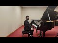 Student Patrick Zhao (12) plays Sonatina in A minor Op. 214 No. 4, Mvt II &amp; III by Cornelius Gurlitt