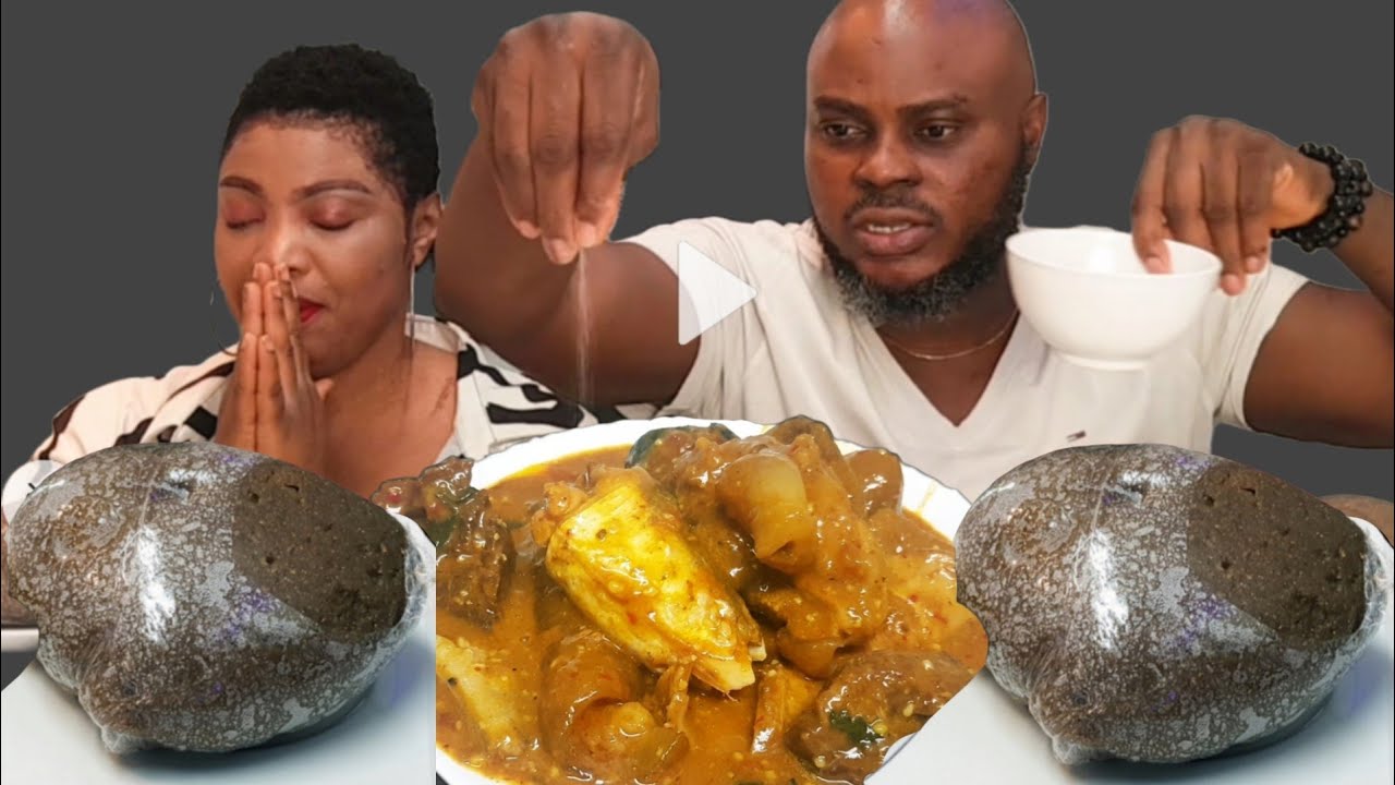 Веселый мукбанг с африканской едой бросил вызов моим людям, посмотрите, что здесь произошло