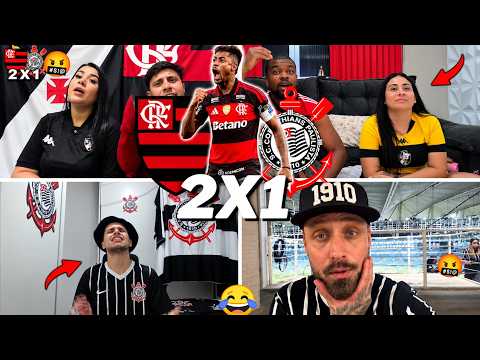 REAÇÕES DOS RIVAIS SECANDO O MENGÃO | FLAMENGO 2 X 1 CORINTHIANS | BRASILEIRÃO 2026