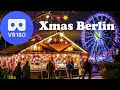 8K VR180 - Christmas Market / Berlin Alexanderplatz