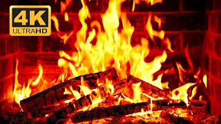 4K Fireplace 🔥 Cozy Crackling Logs & Soft Glow for Sleep, Meditation & Relax screenshot 4