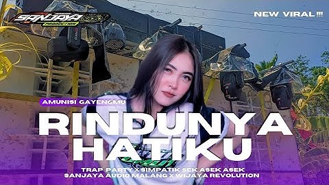 DJ RINDUNYA HATIKU - IRWAN Ft FIRA - STYLE TRAP PARTY MELODY PARADISE SIMPATIK VIRAL TIKTOK 