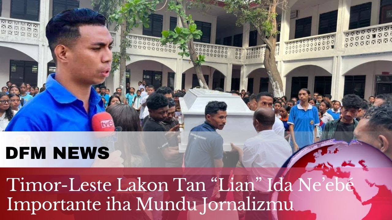 Timor-Leste Lakon Tan “Lian” Ida Ne’ebé Importante iha Mundu Jornalizmu