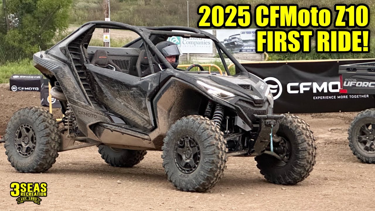 FIRST RIDE in the ALL NEW 2025 CFMoto Z10 Sport UTV at the Dealer ...